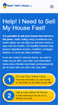 Mobile Screenshot of needtosellmyhouse.com